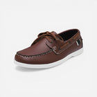 Mocassins homme – bateau lacet marron élégant - Marron