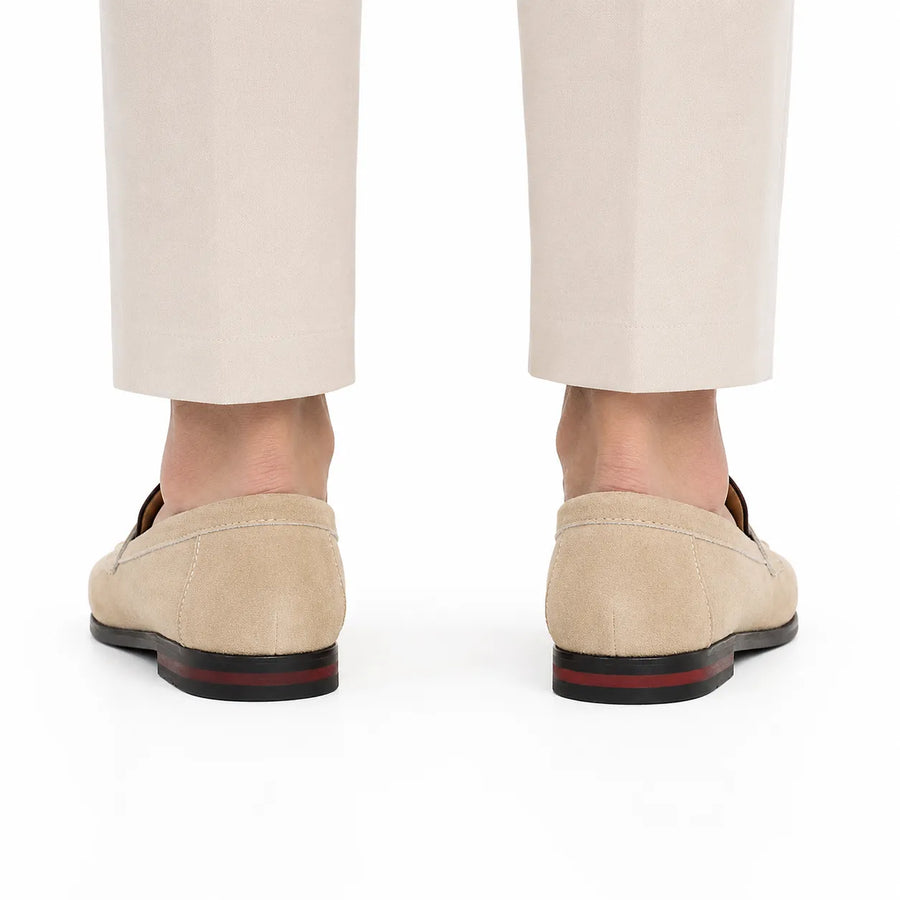 Mocassin homme couleur unie bureau - vue dessus
