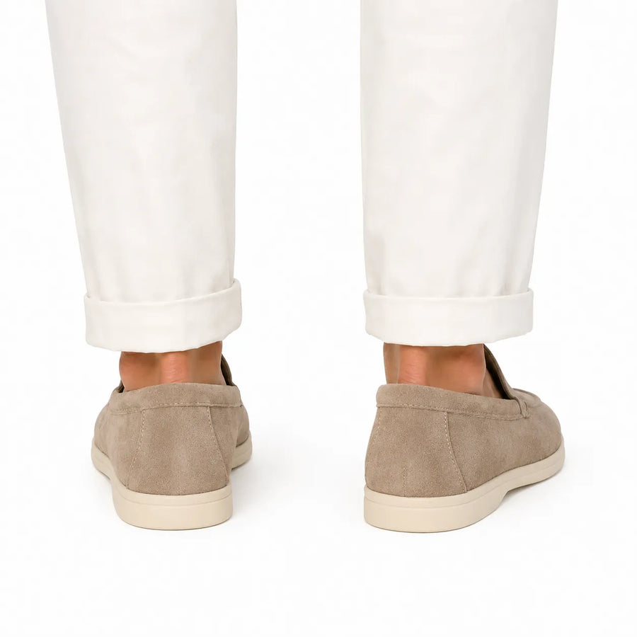 Mocassin homme loafer confortable - vue d'ensemble arrière