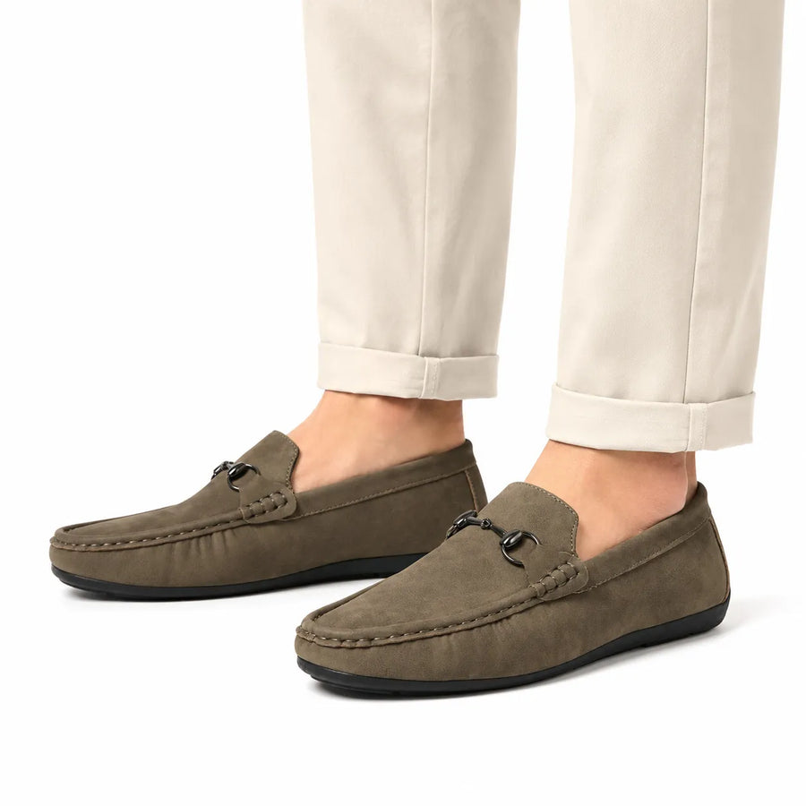 Mocassin homme style britannique loafer - vue de côté