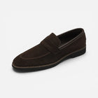 Mocassins homme – marron foncé profil bas respirant - Marron Foncé
