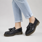 Mocassins femme – noirs à glands et frange artisanaux - Noir