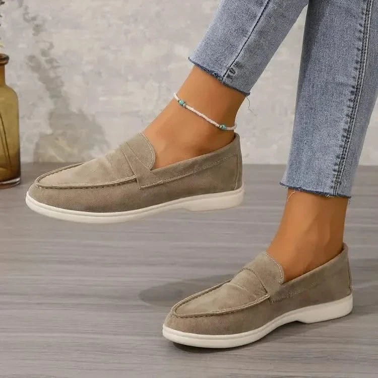 Mocassin femme classique multicolore - gros plan couleurs