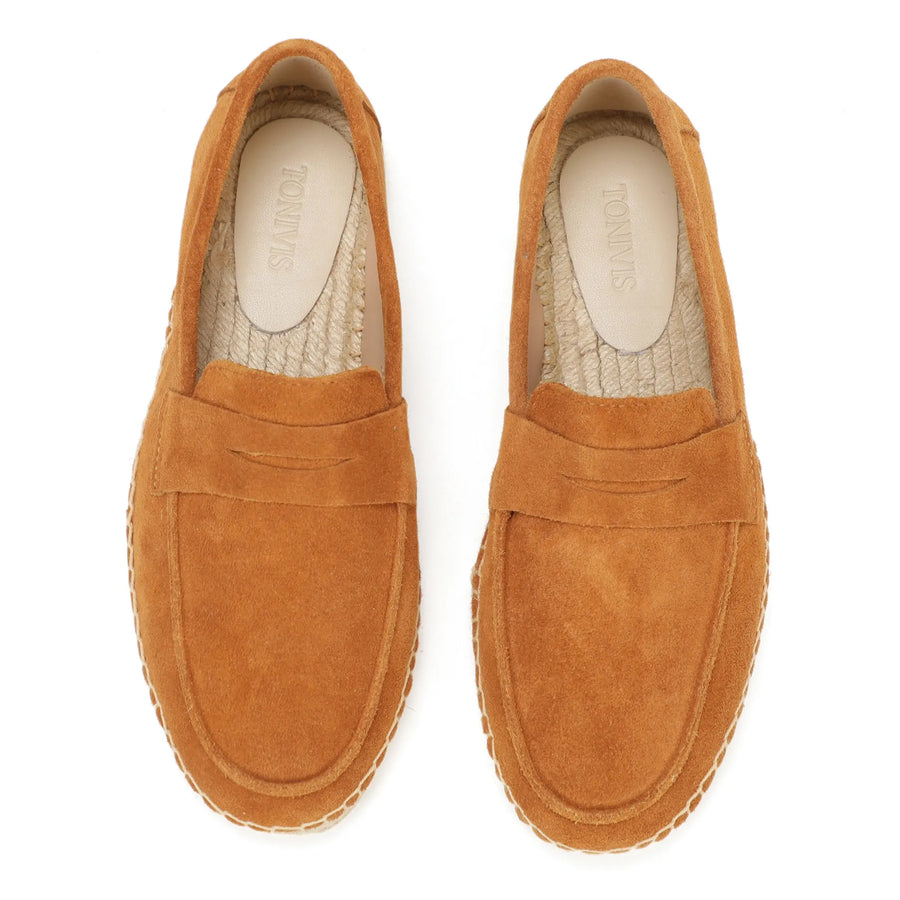 Mocassin homme noir classique - vue de côté