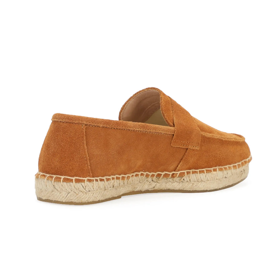 Mocassin homme noir classique - vue de dos