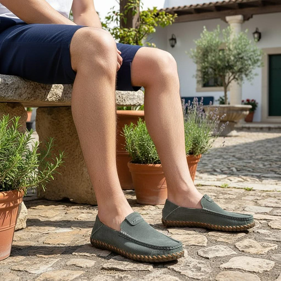 Mocassin homme polyvalent - vue de dos