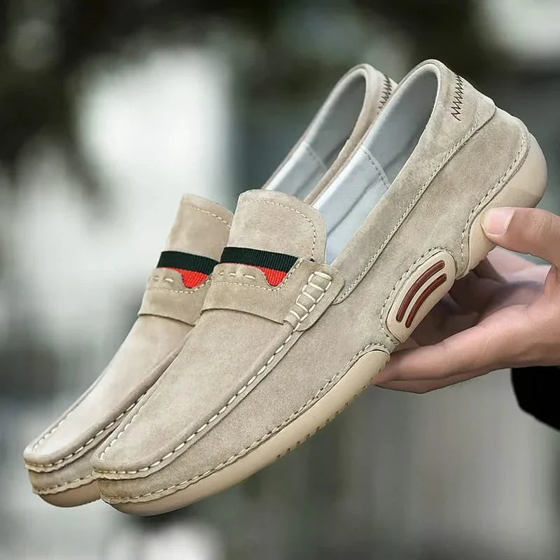 Mocassin homme décontracté finition lisse - vue face