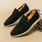 Mocassins homme – élégants finition soignée bureau - Noir