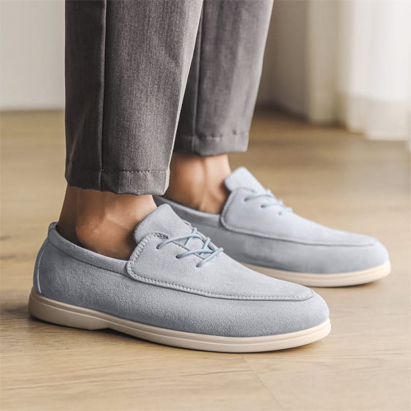 Mocassin homme finition soignée - vue de dessus
