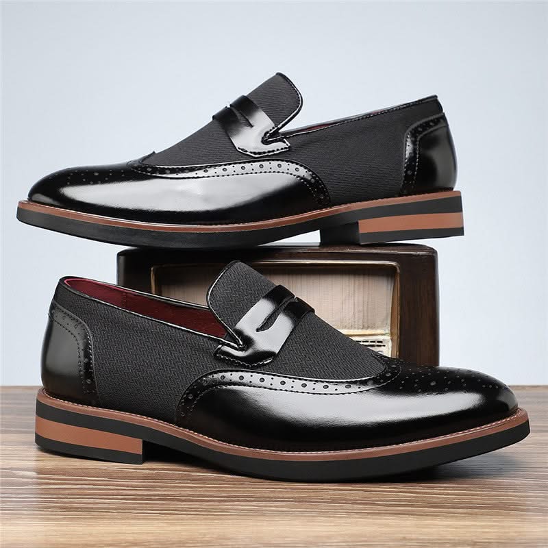 Mocassin homme classique - vue de dos