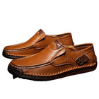 Mocassins homme – noir mors marron casual - Light Brown