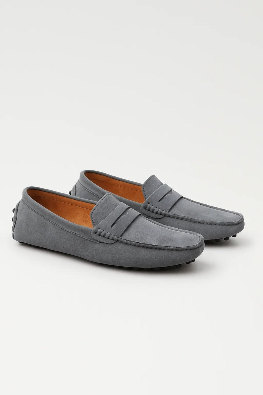 Mocassin homme smart casual semelle cloutée - vue face