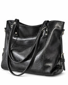 Sac à Main Femme - Tote Grande Capacité Travail - Noir