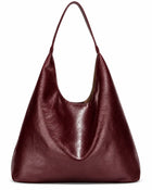 Sac à Main Femme - Tote Grande Capacité Vintage - Bordeaux