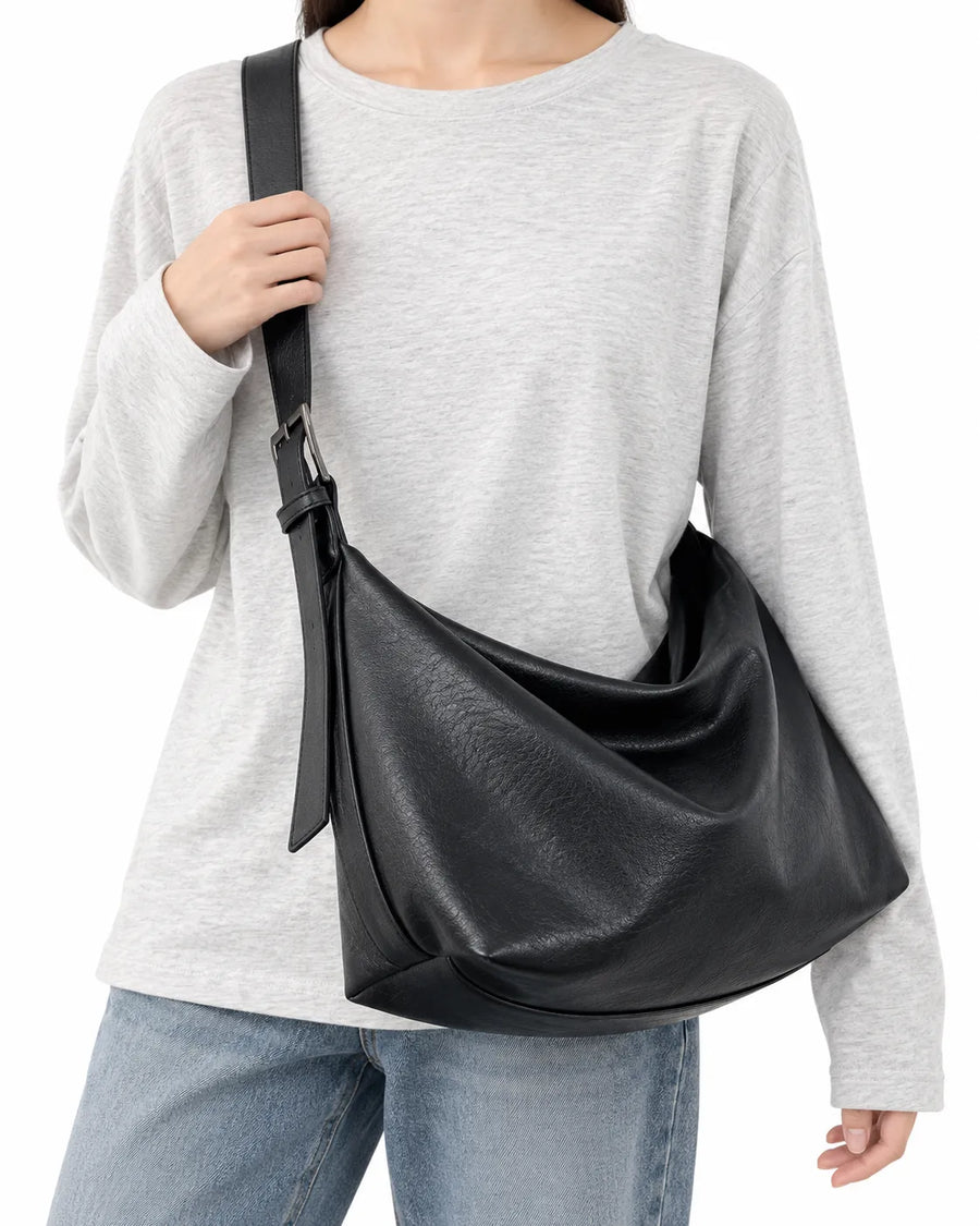 Sac à main femme tote souple coloris uni