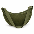 Sac Bandoulière Femme - Velours Côtelé Imperméable - Olive
