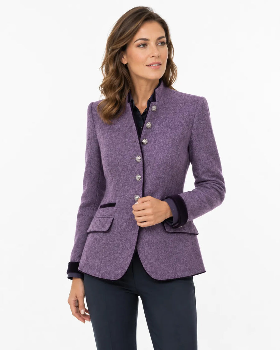 Veste blazer élégante en laine femme - vue coloris disponibles