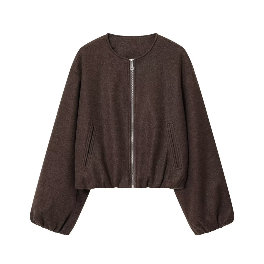 Veste bomber femme - vue de proche