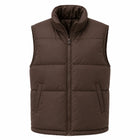 Veste Doudoune sans manche hiver femme - Brun
