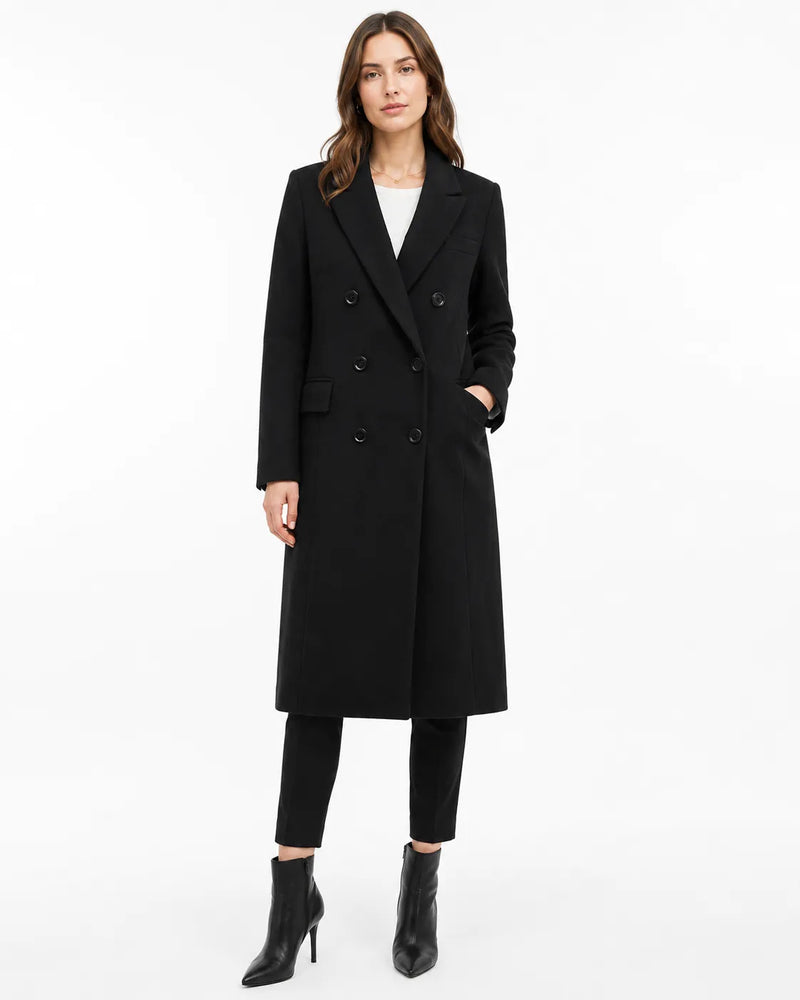 Veste longue trench-coat femme - vue face