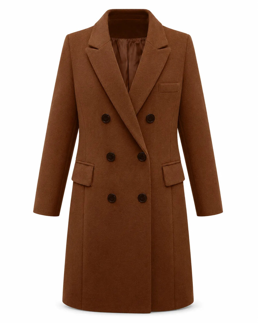 Veste longue trench-coat femme - vue coloris disponibles