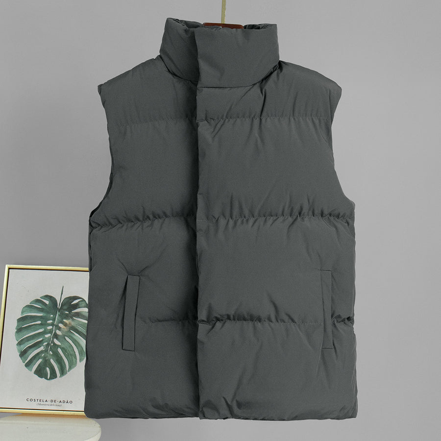 Veste sans manche femme - vue de proche