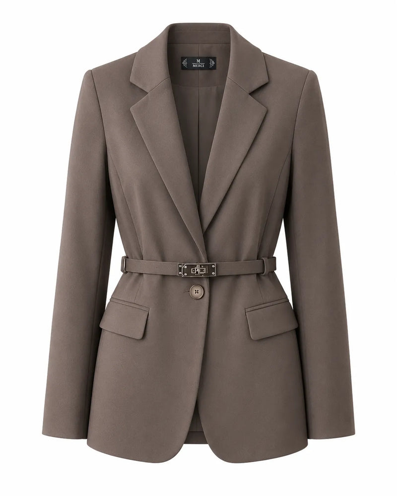 Veste de tailleur blazer femme - vue face