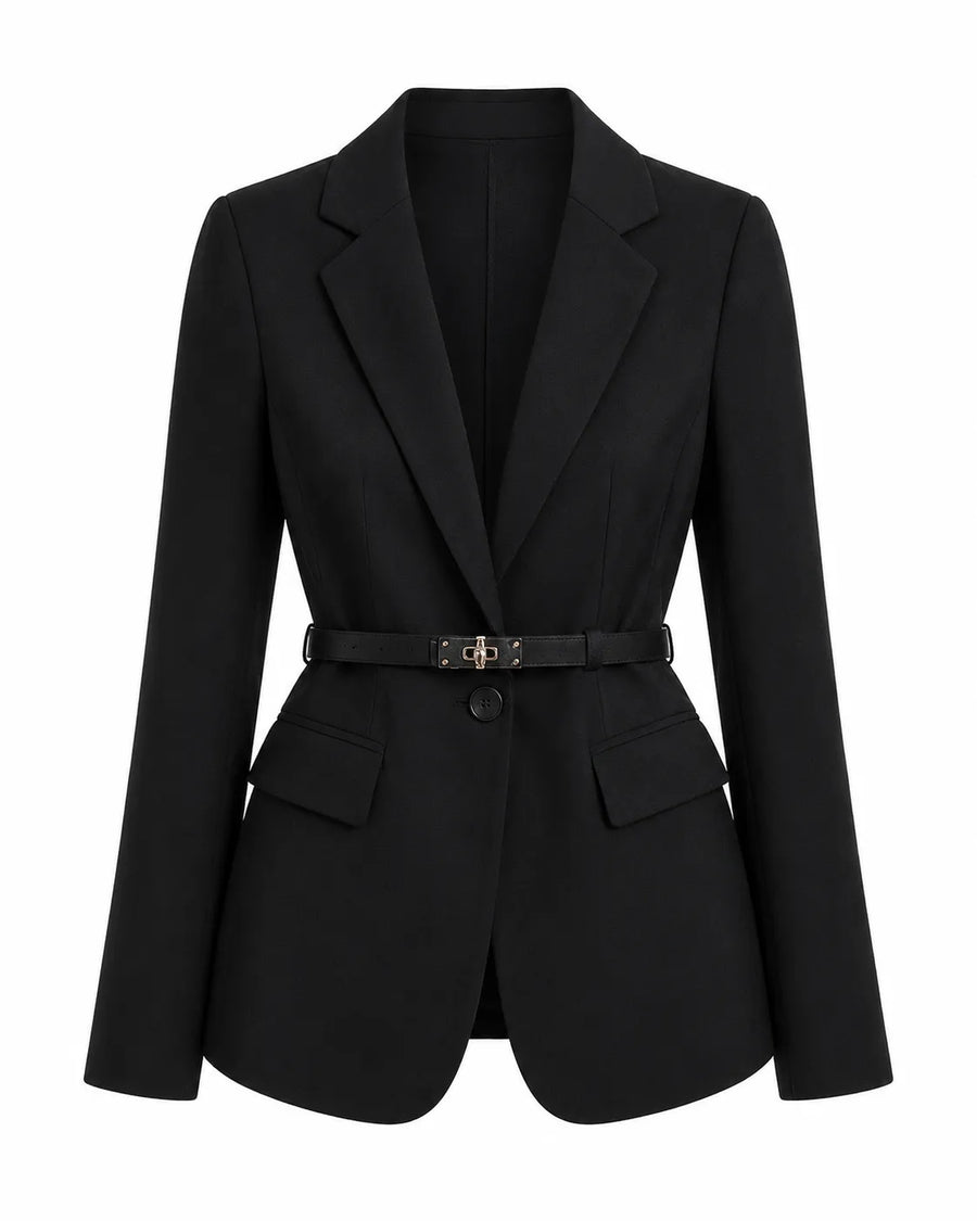 Veste de tailleur blazer femme - vue portée