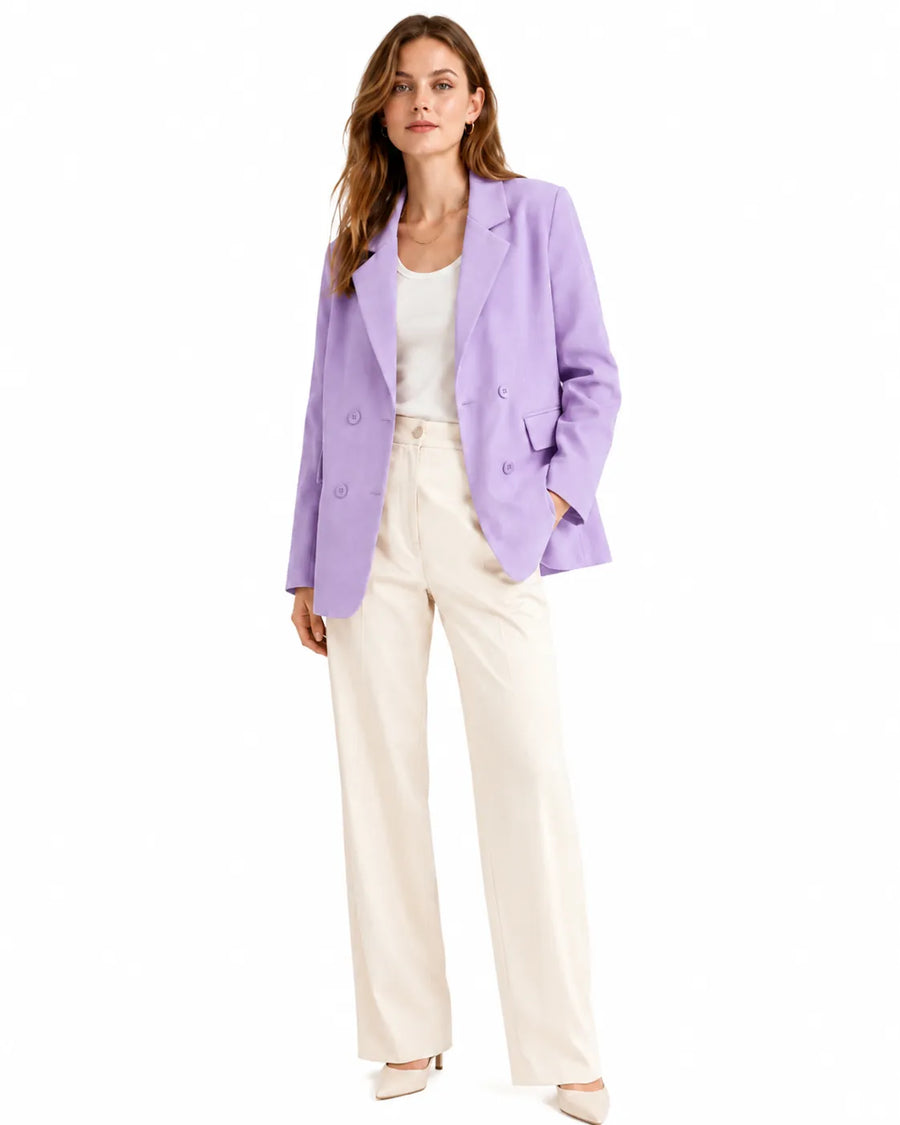 Veste tailleur blazer femme - vue de côté