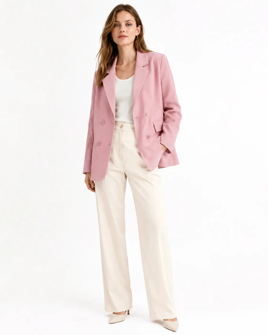Veste tailleur blazer femme - vue portée