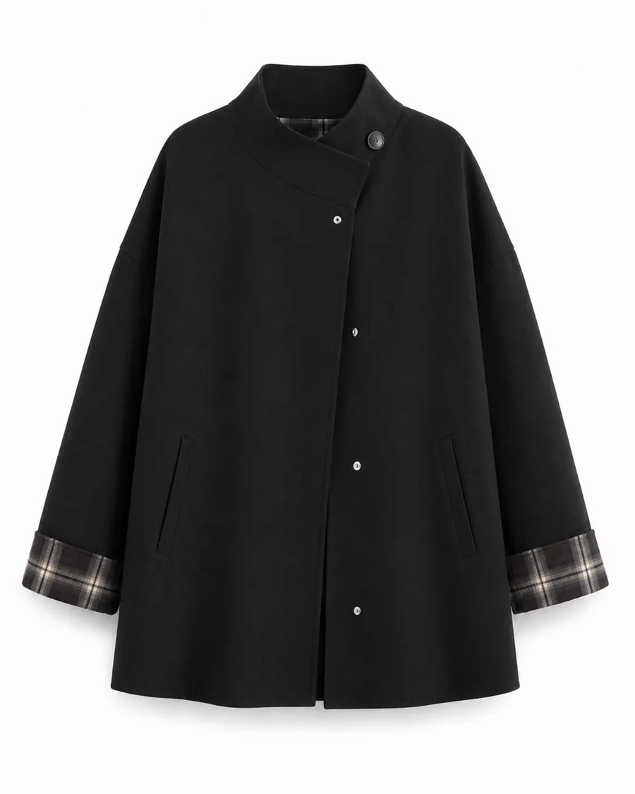 Veste trench-coat oversize femme - vue d'ensemble